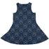Under the Winter Moon Sleeveless Dress back
