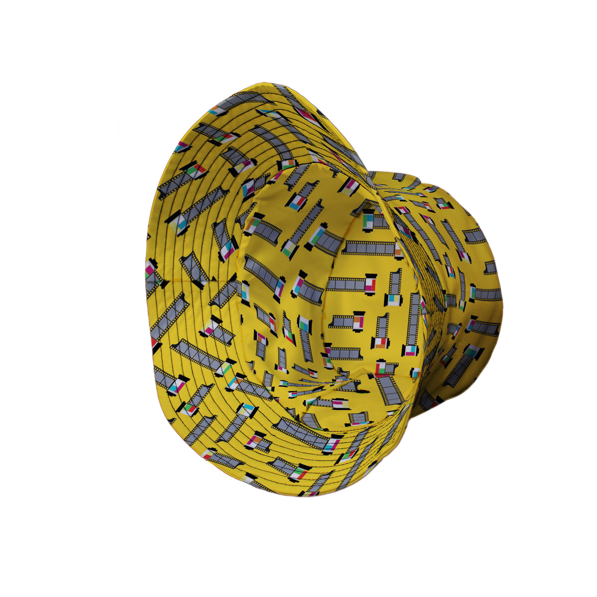 Unfiltered Cuts Yellow Bucket Hat Side View