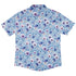 Velvet Pansies Button Up Shirt Back
