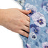 Velvet Pansies Sleeveless Dress Pocket