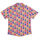 Vet Text Books Button Up Shirt Geek Nerd adult sizing animal patterns Design by Zirkus Design