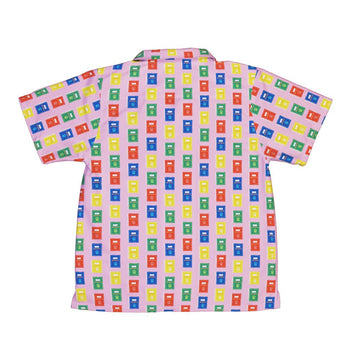 Vet Text Books Youth Hawaiian Shirt Geek Nerd animal patterns Design by Zirkus Design q225
