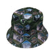 Victoria Falls Wonder Bucket Hat Geek Nerd 0925 Botany Print Designs by Nathan
