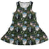 Victoria Falls Wonder Dress Geek Nerd 0925 Botany Print Designs by Nathan