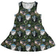 Victoria Falls Wonder Dress Geek Nerd 0925 Botany Print Designs by Nathan