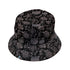 Victorian Pumpkin Gothic Bucket Hat Gray Stitching