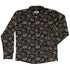 Victorian Pumpkin Gothic Long Sleeve Button Up Shirt front