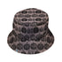 Victorian Pumpkin Ornamental Bucket Hat Black Stitching