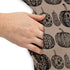 Victorian Pumpkin Ornamental Sleeveless Dress Pocket