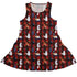 Video Game Cats Christmas Dress Geek Nerd Christmas Print Design by Claire Murphy lx - C