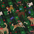 Video Game Dogs Christmas Button Up Shirt Geek Nerd adult sizing Christmas Print Design by Claire Murphy