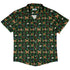 Video Game Dogs Christmas Button Up Shirt Geek Nerd adult sizing Christmas Print Design by Claire Murphy