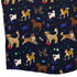 Video Game Dogs Dark Button Up Shirt - adult sizing - Animal Patterns - Design by Claire Murphy