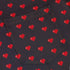 Video Game Hearts Black Button Up Shirt - adult sizing - Design by Heather Davenport - Simple Patterns