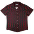 Video Game Hearts Black Button Up Shirt - adult sizing - Design by Heather Davenport - Simple Patterns