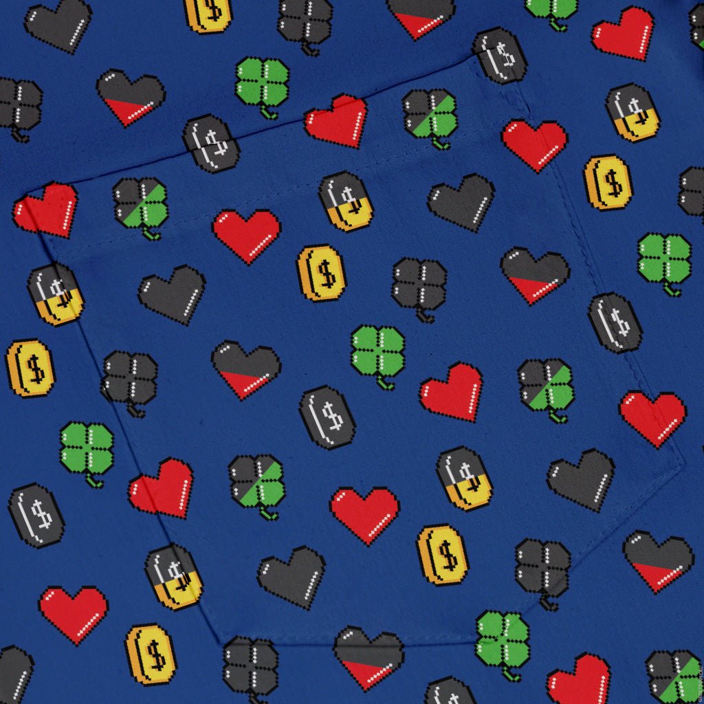 Video Game Stats Button Up Shirt Geek Nerd 0925 adult sizing All Adult Button Up Shirts