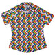 Video Game Swords Rainbow LGBTQ+ Pride Curvy Button Up Shirt Geek Nerd Design by Heather Davenport Pride Patterns video game arcade print
