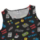Video Gamer Black Video Game Dress Geek Nerd lx - C video game arcade print