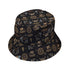 Viking Voyage Bucket Hat Black Stitching