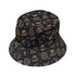 Viking Voyage Bucket Hat Gray Stitching