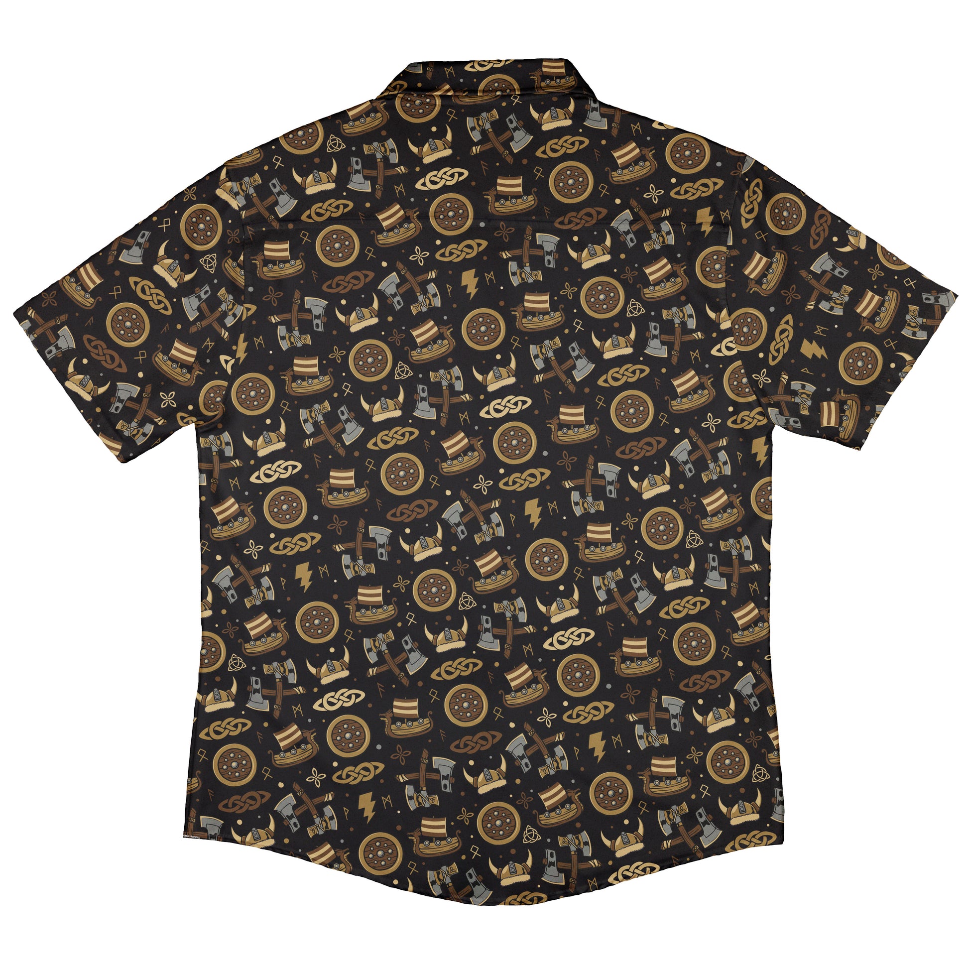 Viking Voyage Button Up Shirt Back