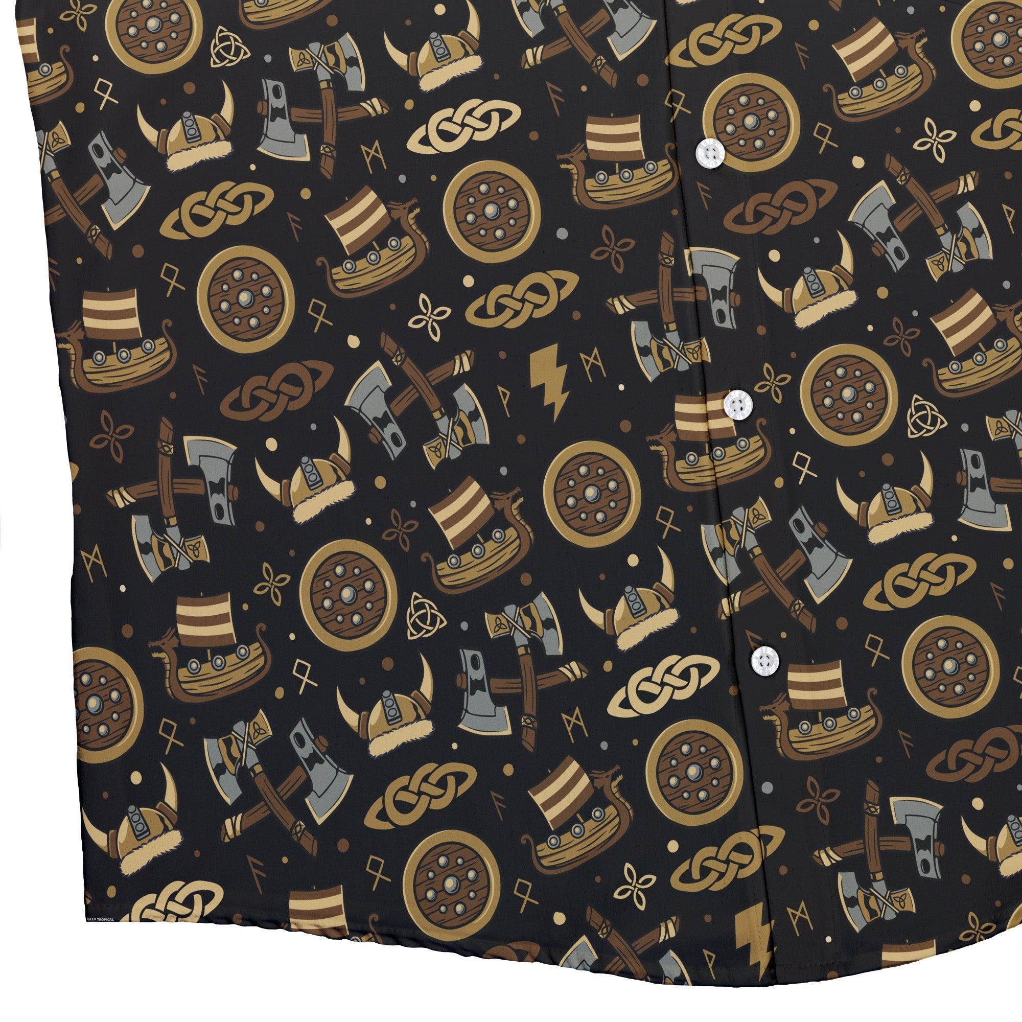 Viking Voyage Button Up Shirt 2