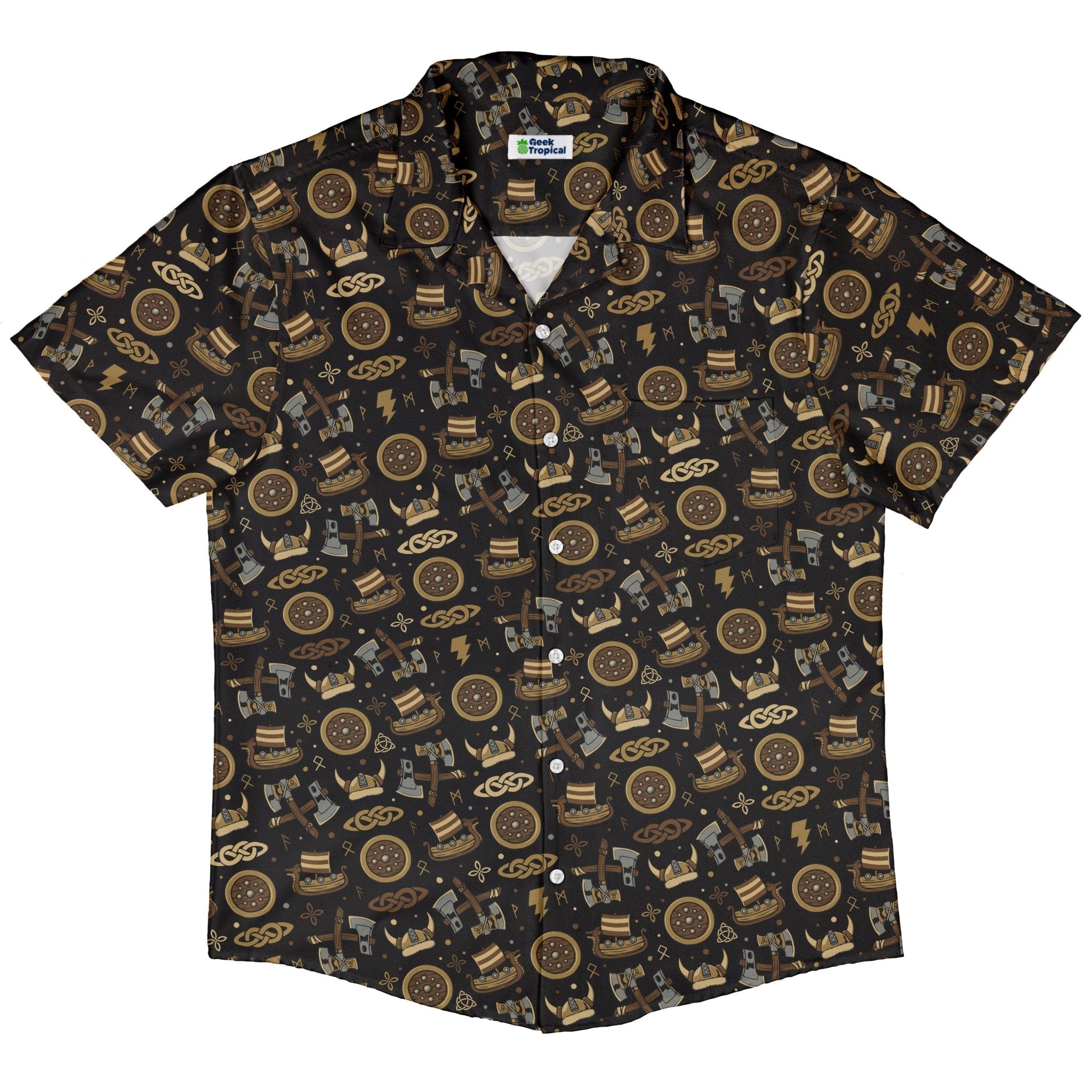 Viking Voyage Button Up Shirt 5