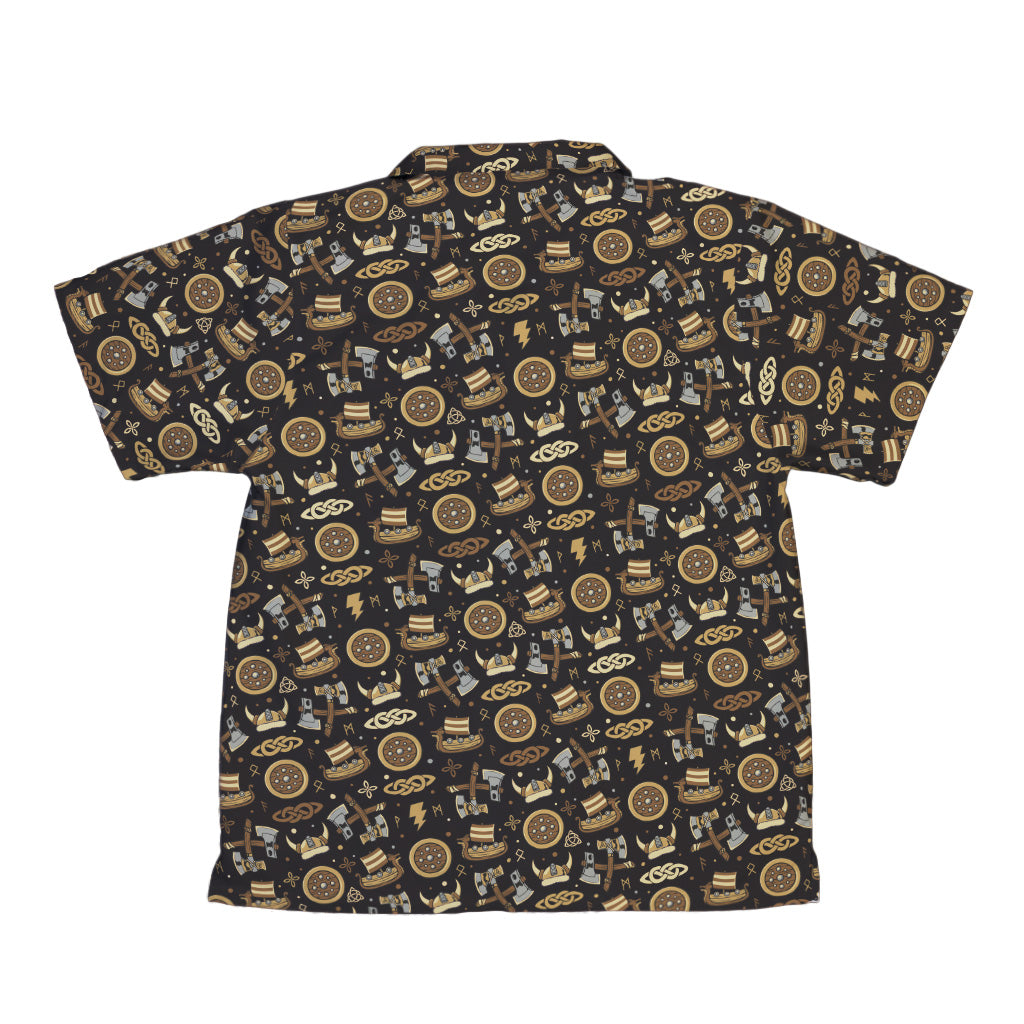 Viking Voyage Youth Hawaiian Shirt Back