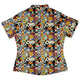 Vintage Gamer Art Curvy Button Up Shirt Geek Nerd 0925 All Adult Button Up Shirts Design by Tobe Fonseca