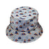 Volcanology Bucket Hat Black Stitching