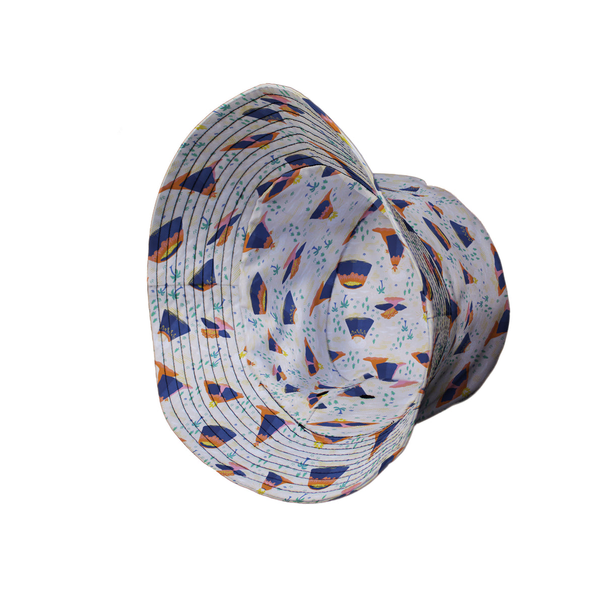 Volcanology Bucket Hat Side View