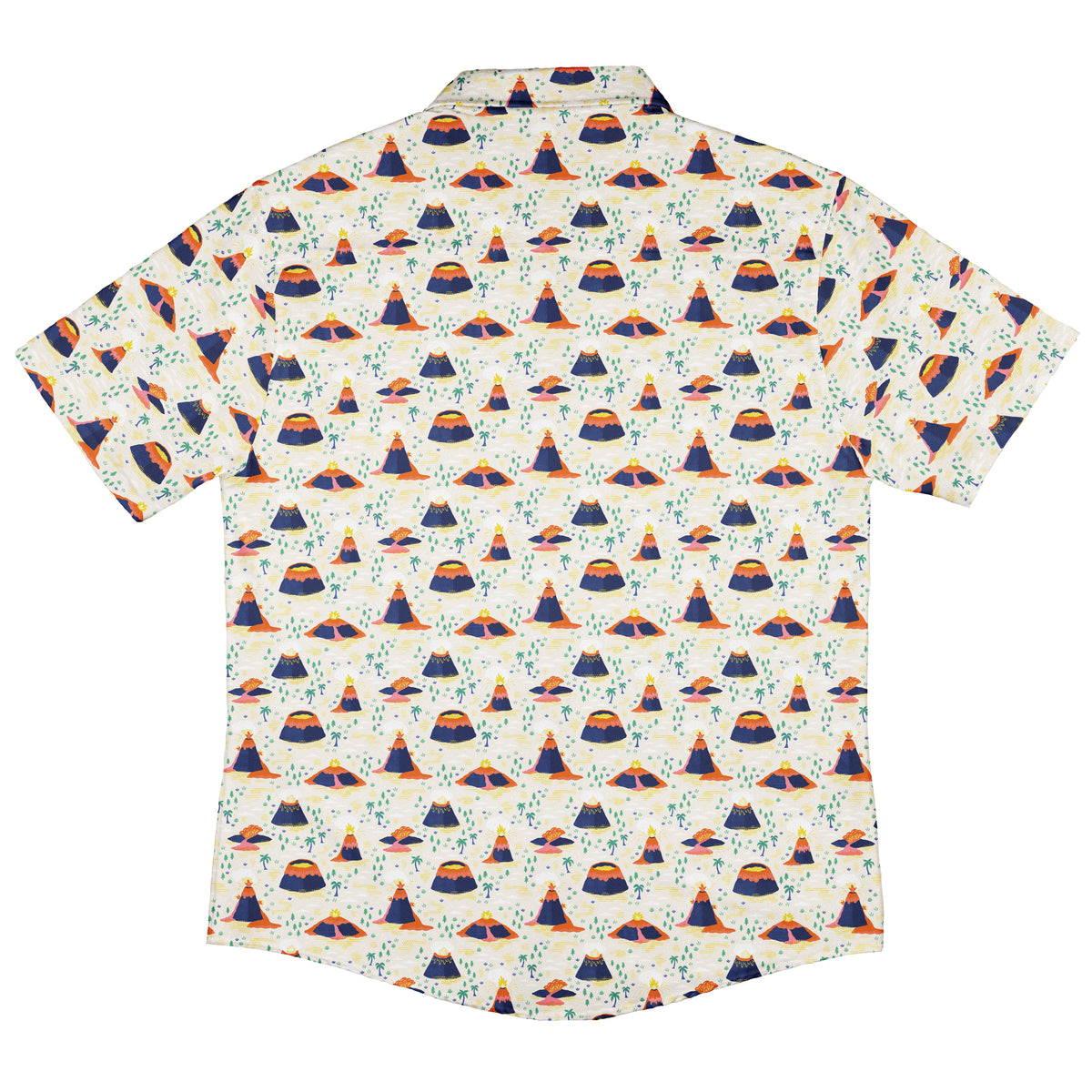 Volcanology Button Up Shirt Back