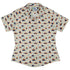 Volcanology Curvy Button Up Shirt womens front