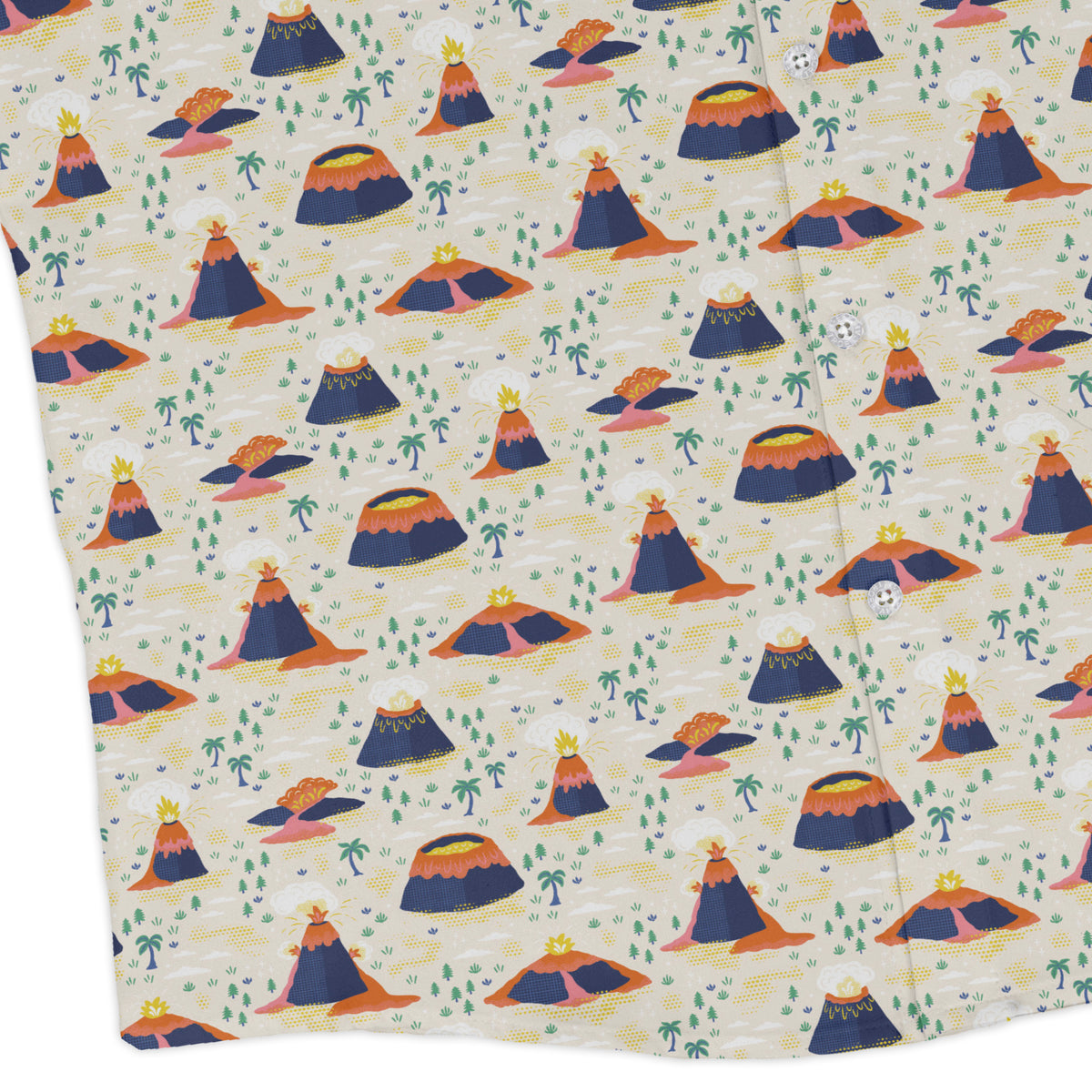 Volcanology Long Sleeve Button Up Shirt corner