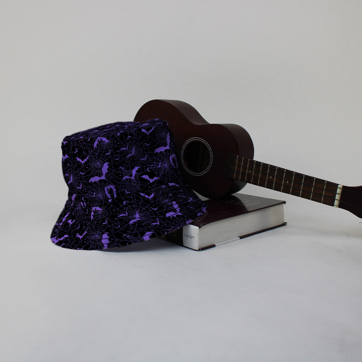Web Bats Dark Bucket Hat Lifestyle