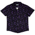 Web Bats Dark Button Up Shirt Hawaiian Front
