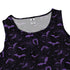 Web Bats Dark Sleeveless Dress close front