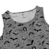 Web Bats Light Sleeveless Dress close front