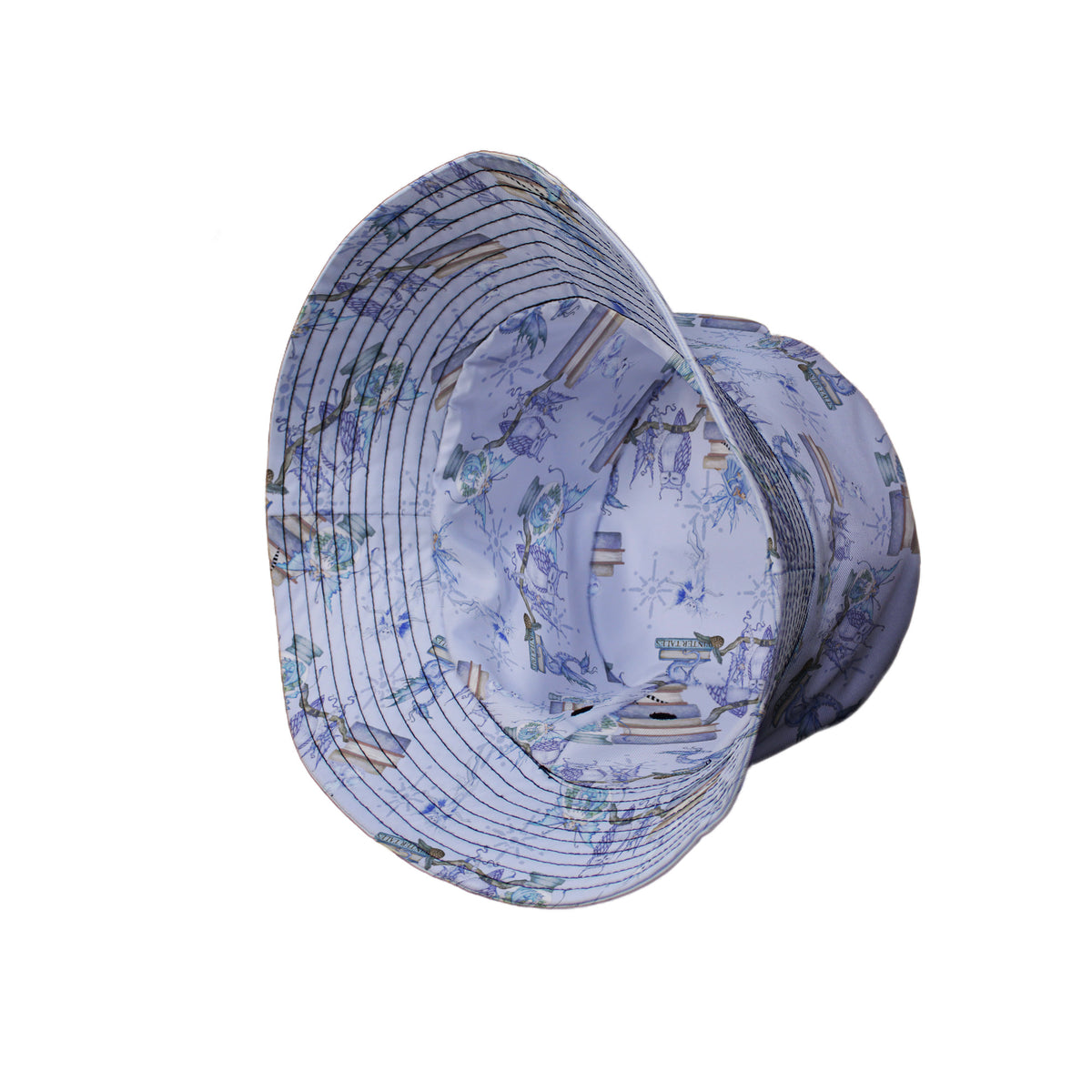 Whimsical Winter Reads Bucket Hat Side View