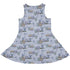 Whimsical Winter Reads Sleeveless Dress back