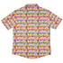 White Bunnies In Love Button Up Shirt Back