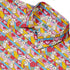 White Bunnies In Love Button Up Shirt Neck