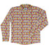 White Bunnies In Love Long Sleeve Button Up Shirt front