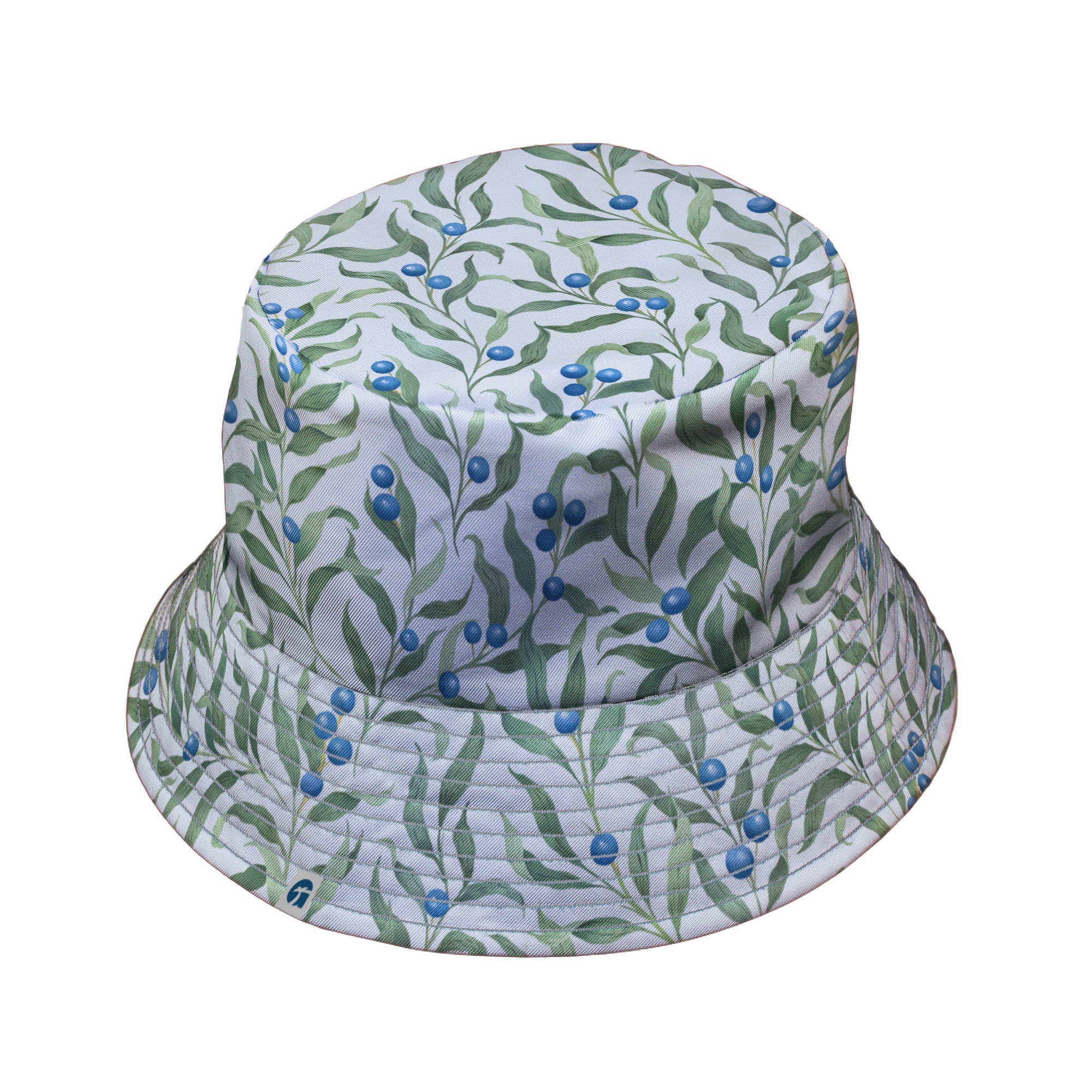 Wild Blueberry Sprigs Bucket Hat 2