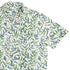 Wild Blueberry Sprigs Button Up Shirt Top Corner