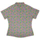 Wildfang Flora Pink Curvy Button Up Shirt Geek Nerd animal patterns botany print Design by Julie Kitzes