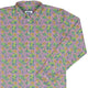 Wildfang Flora Pink Long Sleeve Button Up Shirt Geek Nerd adult sizing animal patterns botany print