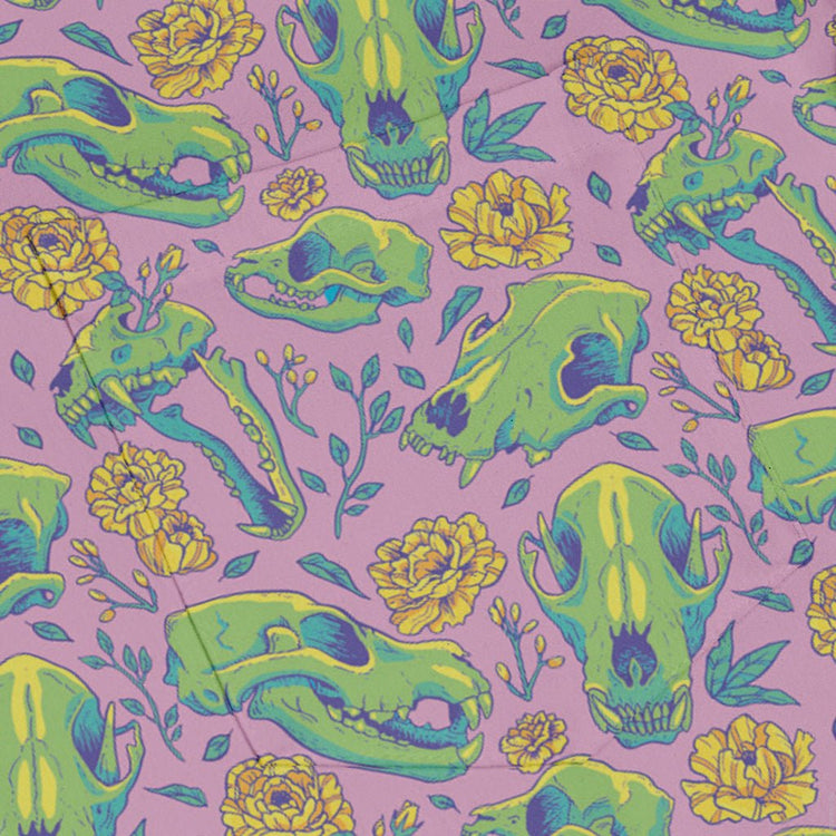 Wildfang Flora Pink Long Sleeve Button Up Shirt Geek Nerd adult sizing animal patterns botany print
