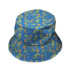 Wildfang Flora Blue Bucket Hat Geek Nerd animal patterns botany print Design by Julie Kitzes