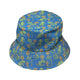 Wildfang Flora Blue Bucket Hat Geek Nerd animal patterns botany print Design by Julie Kitzes